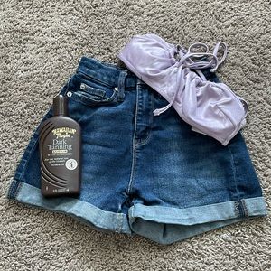 ✧.*high waisted jean shorts, HAPPY SUMMER BABY!
